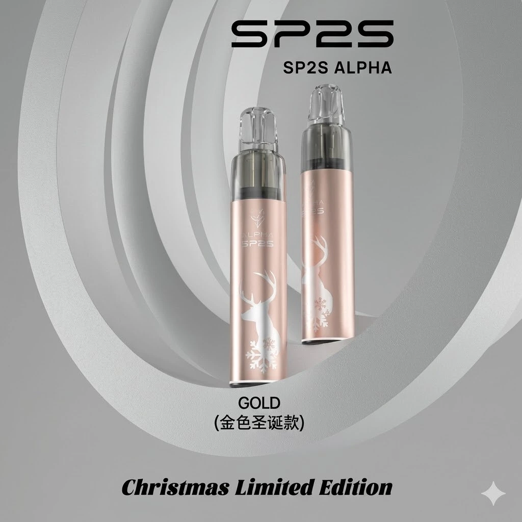 SP2S Max Alpha聖誕限定主機｜SP2S Max煙彈專用｜高顏值・長續航